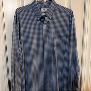 Southern tide dress shirt periwinkle blue great for Easter size L
